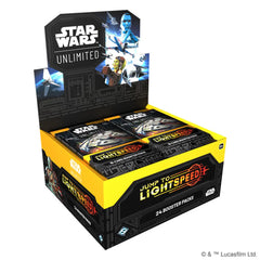 Booster 24 sobres en español - Star Wars Unlimited: Jump to Lightspeed