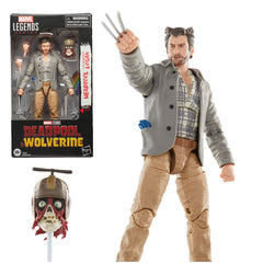 Deadpool & Wolverine Marvel Legends Headpool with Marvel's Logan