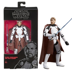 Star Wars: The Black Series 6" Clone Commander Obi-Wan Kenobi (The Clone Wars) Action Figure