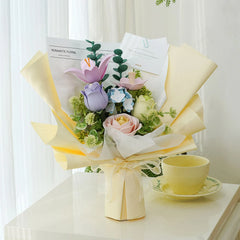 Ramo de Flores de Primavera - Maqueta Armable