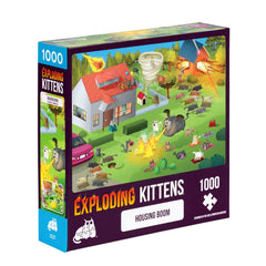 Puzle Exploding Kittens 1000 piezas: Housing Boom