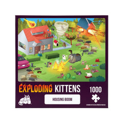 Puzle Exploding Kittens 1000 piezas: Housing Boom