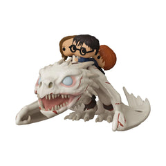 Harry Potter Ukrainian Ironbelly with Harry, Ron, and Hermione Funko Pop! Vinyl Ride #93