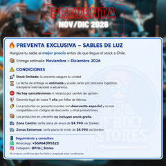 PREVENTA (NOV/DIC) - Aprendiz Sable de Luz