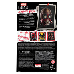 Deadpool & Wolverine Marvel Legends Headpool with Marvel's Logan