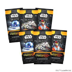 Booster 24 sobres en español - Star Wars Unlimited: Jump to Lightspeed