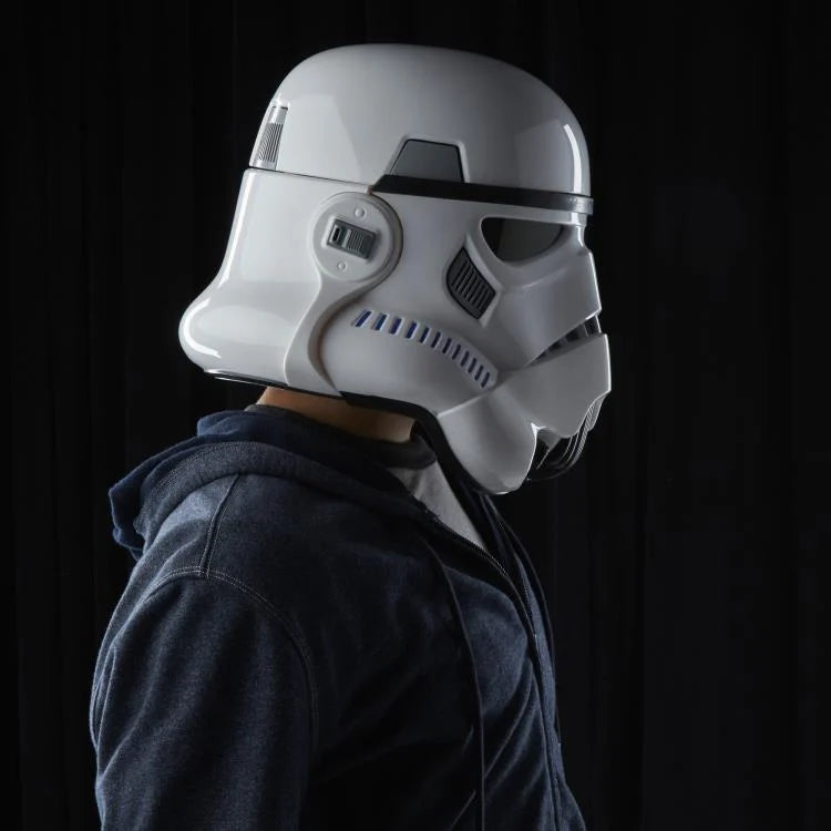 Star Wars: The Black Series Stormtrooper (Rogue One) 1:1 Scale  (Incluye transformador de voz)
