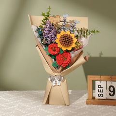 Ramo de Flores de Madera - Armable DIY