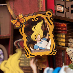 Alicia - Separador de libros - Maqueta Armable