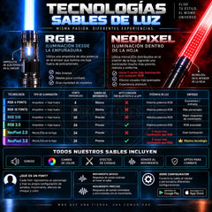 Double Strike Sable de Luz doble