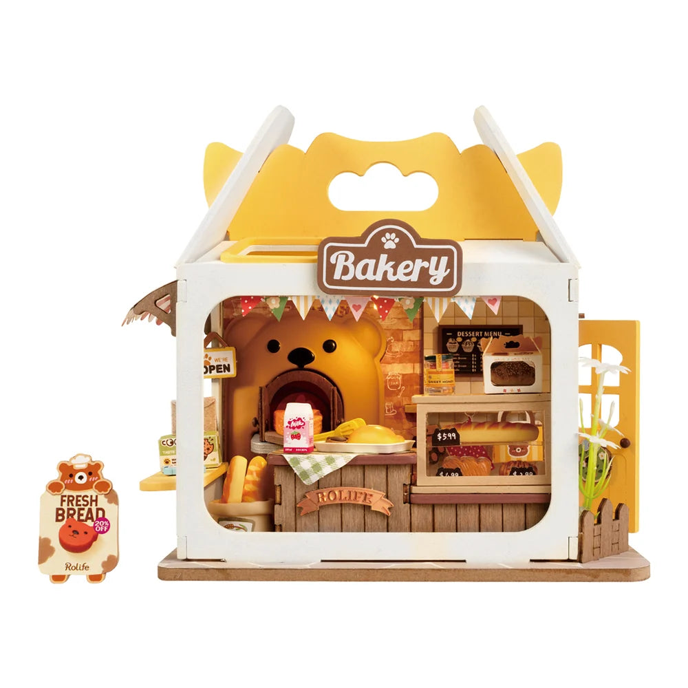 Panadería del Osito - Armable de madera DIY