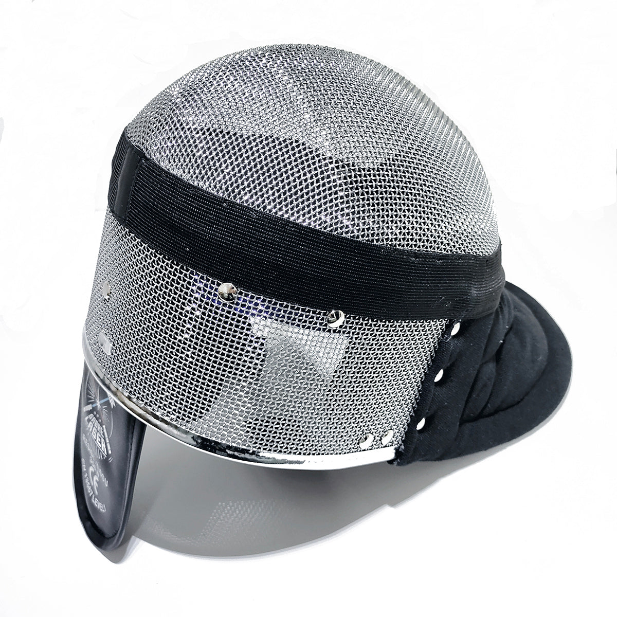 Careta de Esgrima para Combate con Sables de Luz – Resistencia 350N (Color Negro)