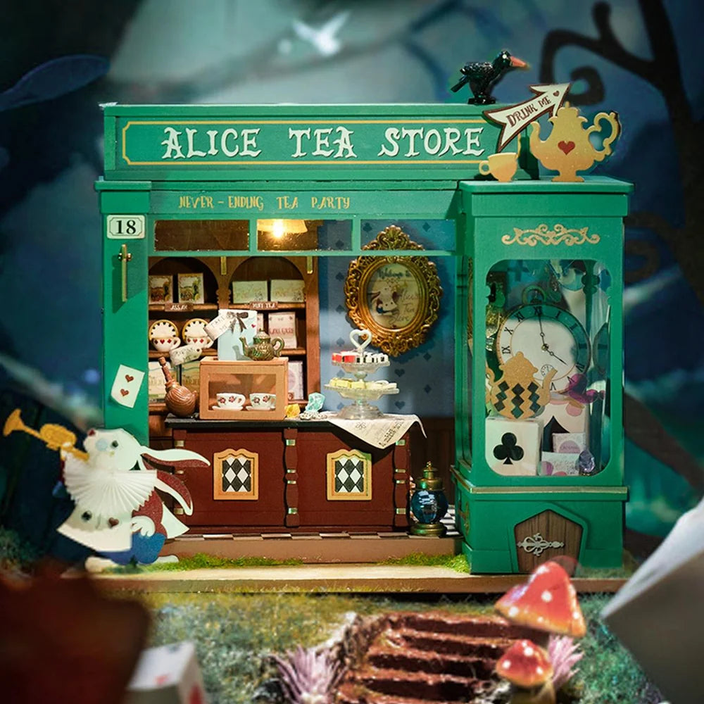 Alicia Salón del té - Maqueta Armable