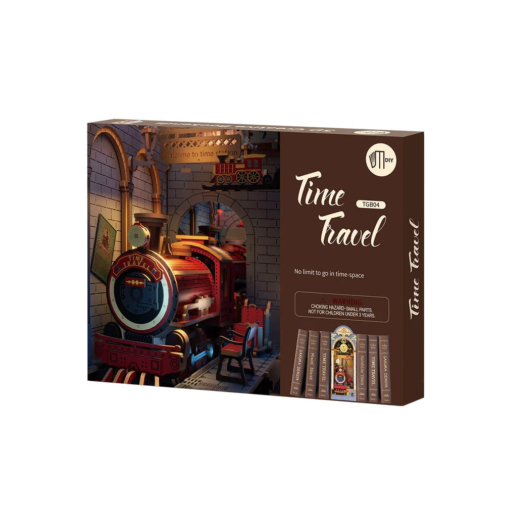 Time Travel - Separador de libros  - Maqueta Armable