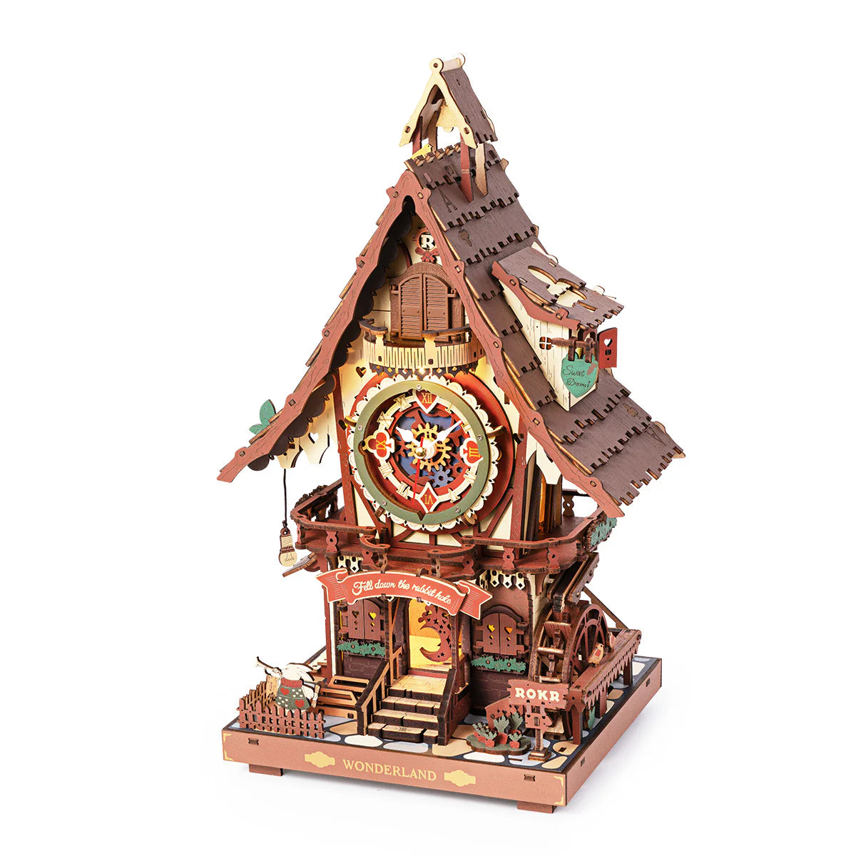 Reloj Cuckoo - Maqueta de madera