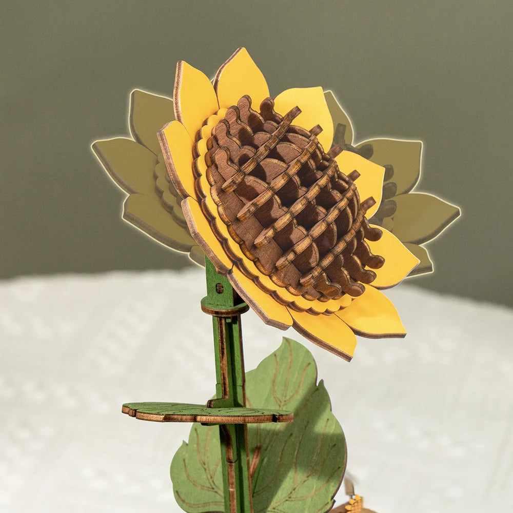 Ramo de Flores de Madera - Armable DIY