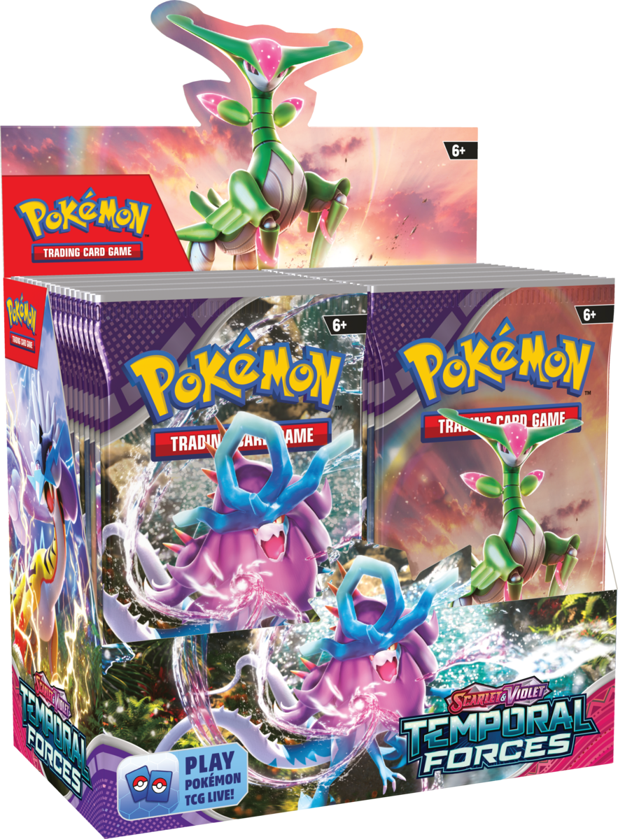 1 x Sobre Pokemon Temporal Forces - Booster English
