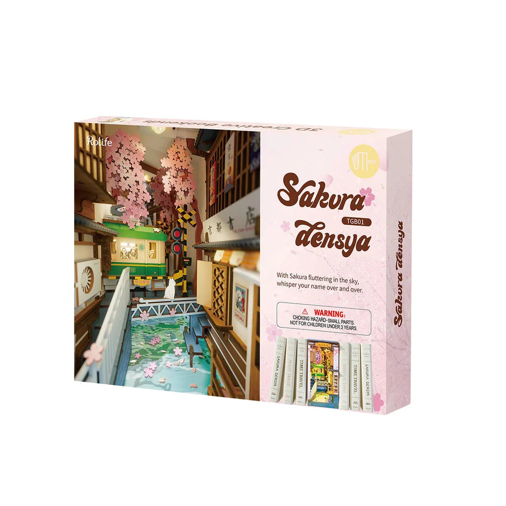 Sakura Densya - Separador de libros  - Maqueta Armable