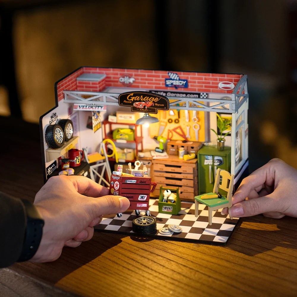 Garage Workshop - Maqueta Armable