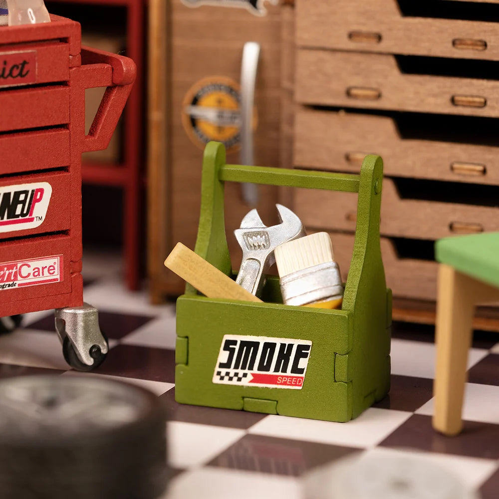 Garage Workshop - Maqueta Armable