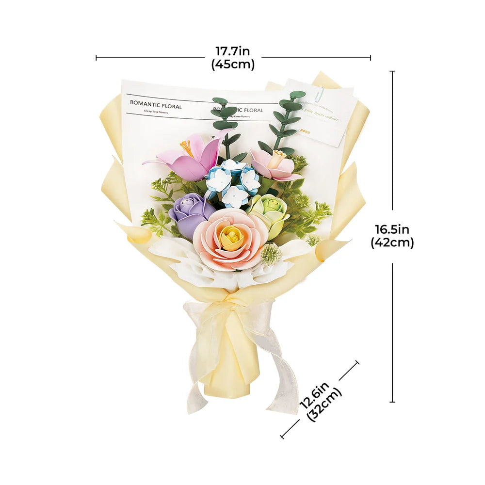 Ramo de Flores de Primavera - Maqueta Armable