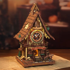 Reloj Cuckoo - Maqueta de madera