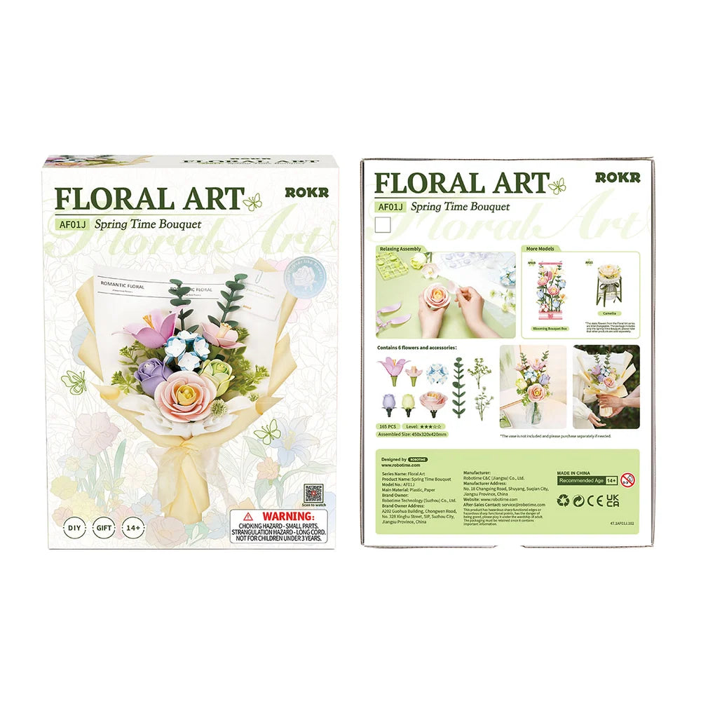 Ramo de Flores de Primavera - Maqueta Armable