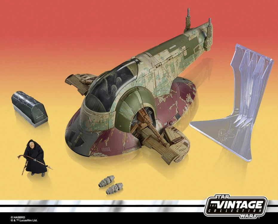 Star Wars: The Vintage Collection Boba Fett's Starship and Figure (The Mandalorian) Set