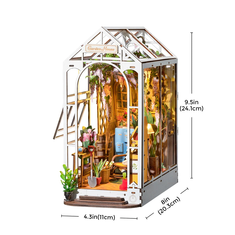 Holiday Garden House - Separador de libros  - Maqueta Armable