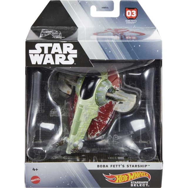 Boba Fett's Starship Star Wars - Hot Wheels