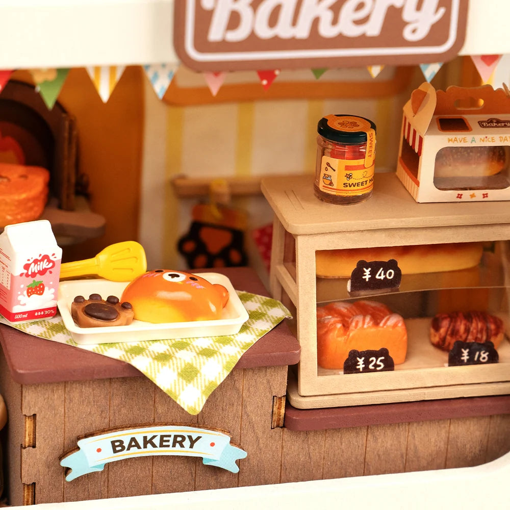 Panadería del Osito - Armable de madera DIY