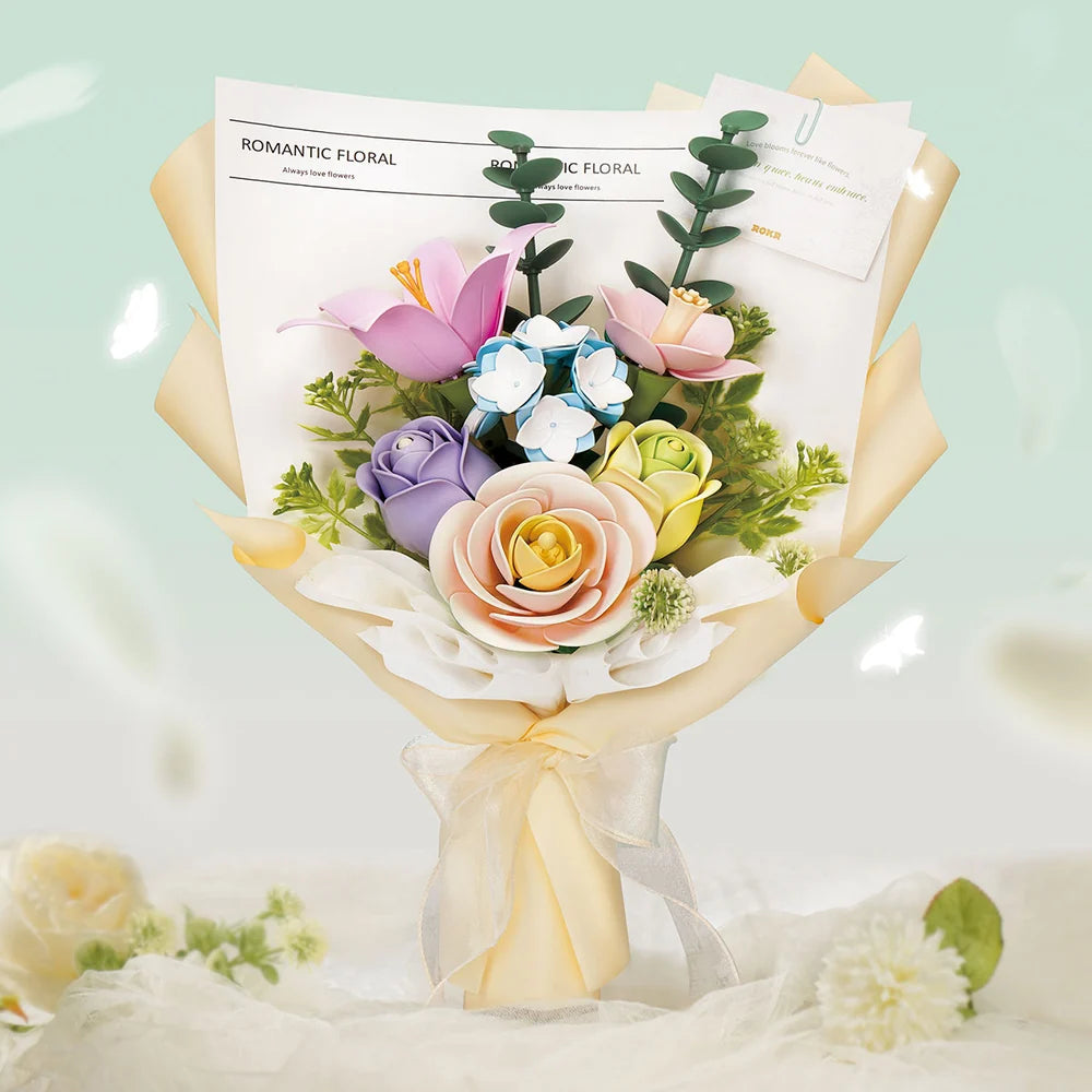 Ramo de Flores de Primavera - Maqueta Armable