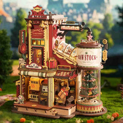 Fábrica de Santa - Maqueta de madera