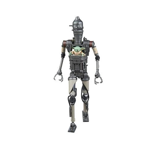 Star Wars: The Black Series 6" Deluxe IG-12 and Grogu Action Figure Set (The Mandalorian)