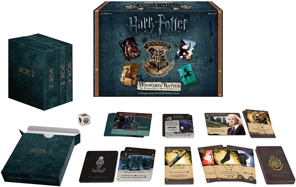 Harry Potter: Hogwarts Battle ESPAÑOL  – La Monstruosa Caja de los Monstruos (Expansión)