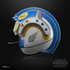 Star Wars The Black Series Carson Teva Premium Electronic Helmet Prop Replica