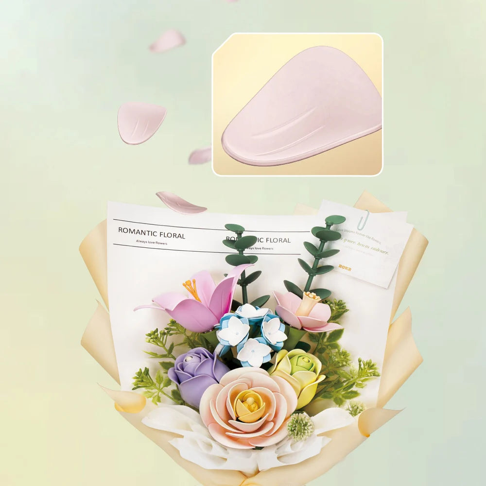 Ramo de Flores de Primavera - Maqueta Armable