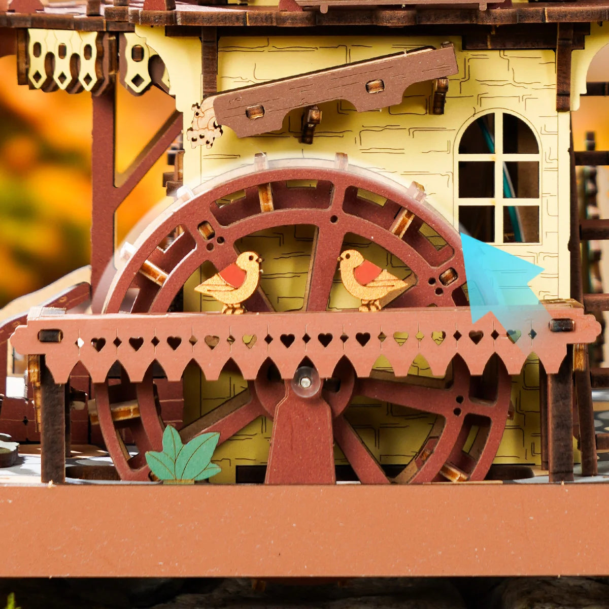 Reloj Cuckoo - Maqueta de madera