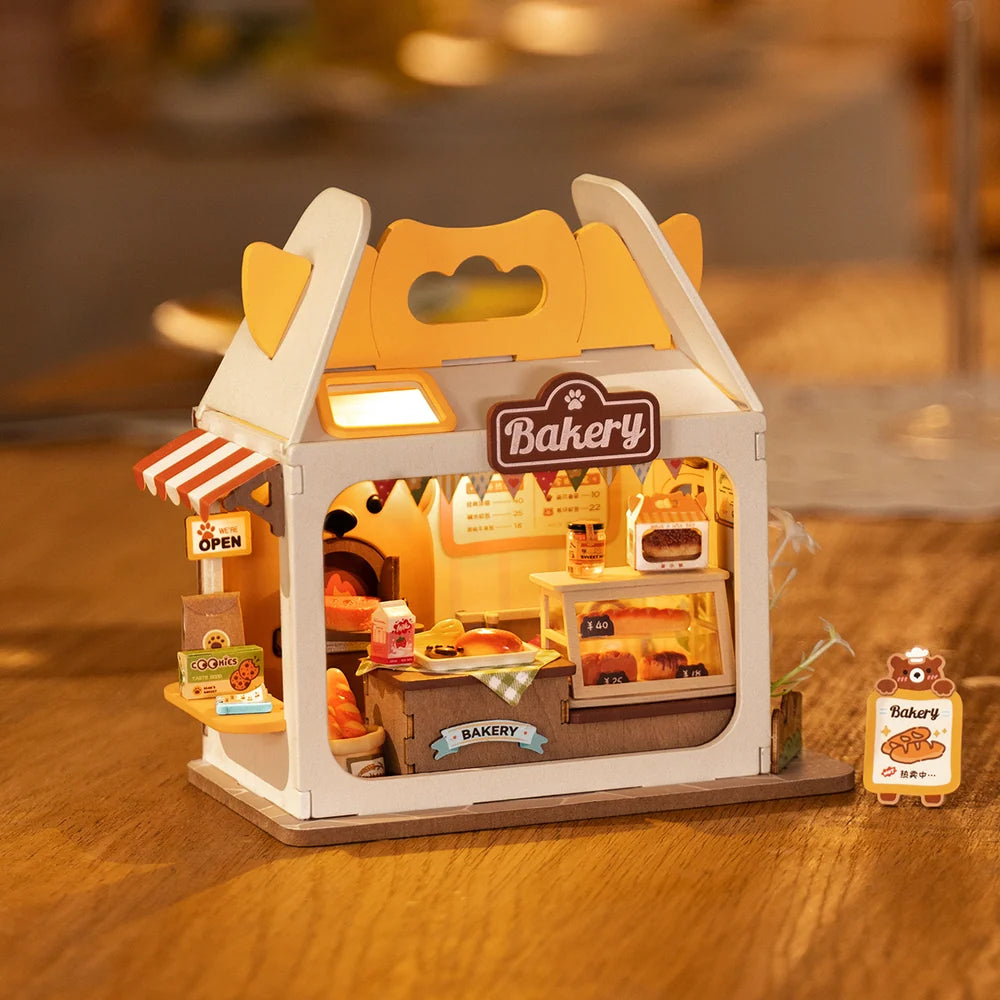 Panadería del Osito - Armable de madera DIY