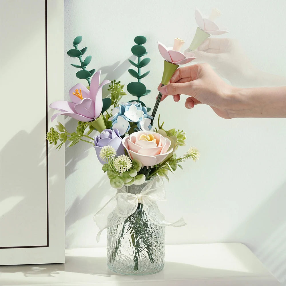 Ramo de Flores de Primavera - Maqueta Armable