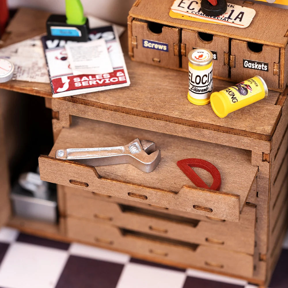Garage Workshop - Maqueta Armable