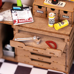 Garage Workshop - Maqueta Armable