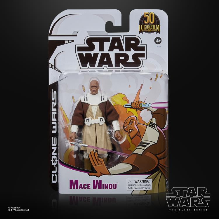 Mace Windu (Clone Wars) 6" - The Black Series