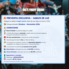 PREVENTA (OCT/NOV) - High Ground Sable de Luz