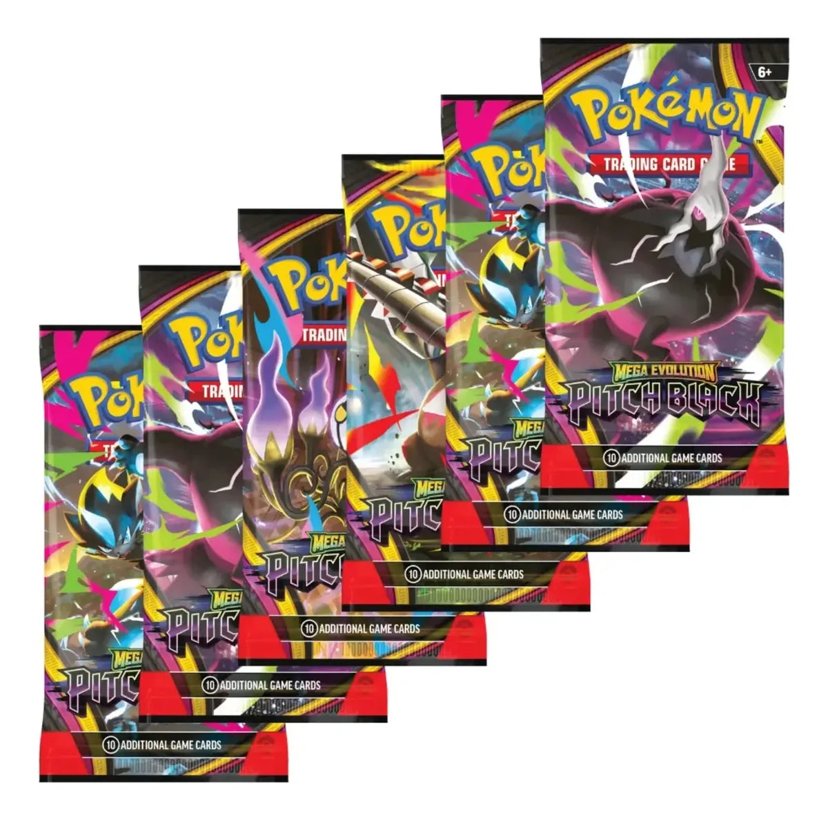 1 x Sobre Pokémon Inglés Pitch Black - Booster English