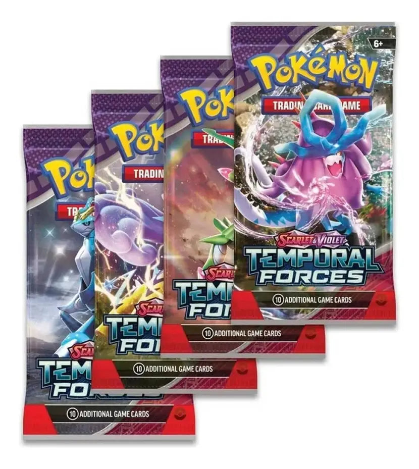 1 x Sobre Pokemon Temporal Forces - Booster English