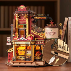 Fábrica de Santa - Maqueta de madera