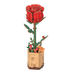 Rosa roja armable - DIY