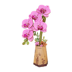 Orquídea Morada armable - DIY
