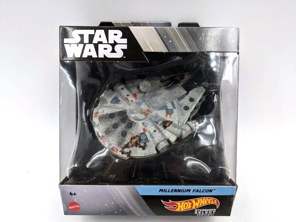 Battle-damaged Millennium Falcon Star Wars - Hot Wheels